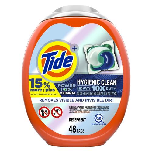 Tide Heavy Duty Laundry Detergent Pods - 48 Count