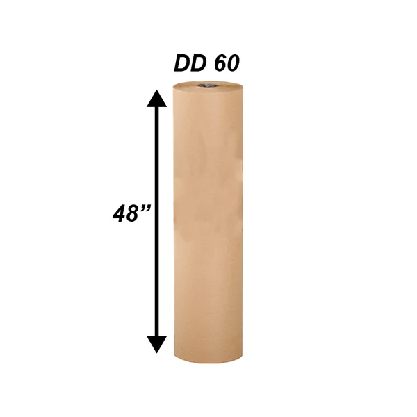 DD60 48" Recycled Kraft Paper Roll 