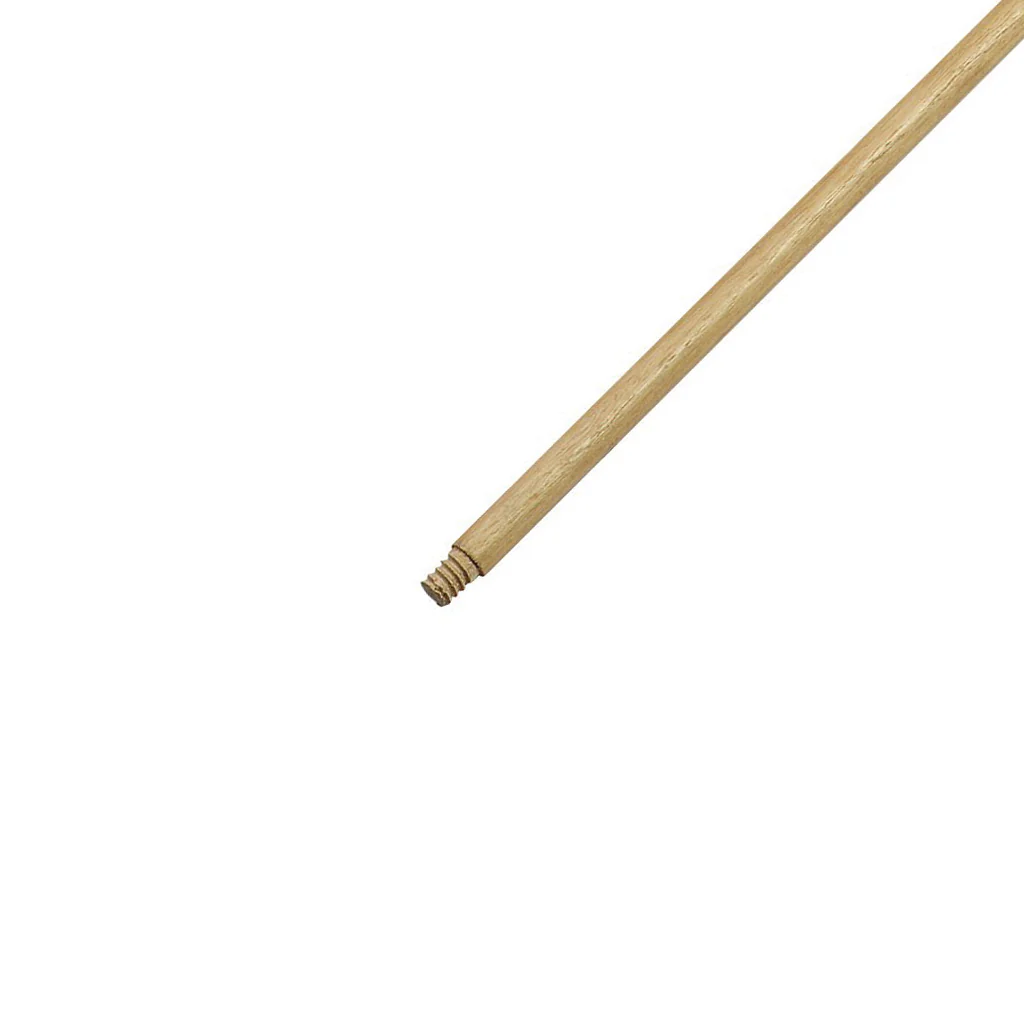 Threaded Lacquered Wood Handle - 15/16 the Dia. X 54”L / Khaki
