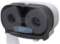 9662 Kruger Designer Twin Regular Roll Bath Tissue Dispenser 