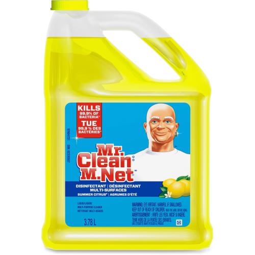 [158211C] Mr.Clean - Liquid Multi-Surface Disinfectant Summer Citrus - 3.78L